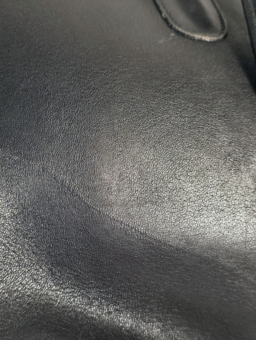PROJECT Vintage Coach Marketing Tote Black Leather Laptop Briefcase Large Purse - Picture 9 of 16